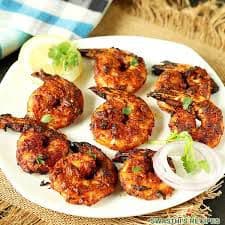 Tandoori Prawns or Tandoori Fish