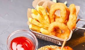 French Fries or Onion Rings
